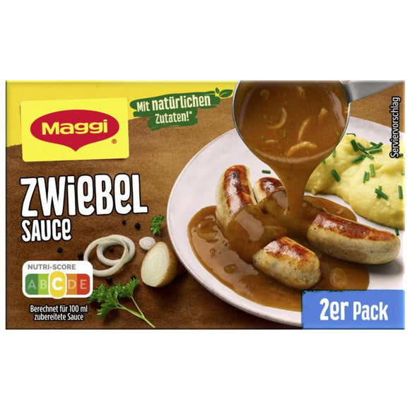 Maggi Delikatess Zwiebel-Sauce 2er Pack /  Salsa de Cebolla