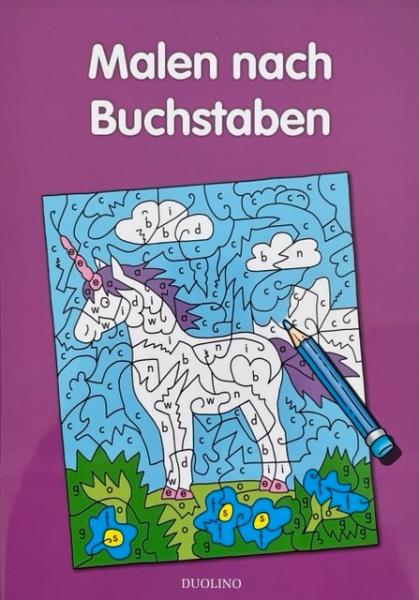 Malen nach Buchstaben 5+