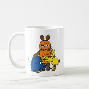 "Sendung mit der Maus" / Taza, Tazón con texto / Tasse mit Beschriftung