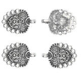 Miederhaken / Miederösen für Dirndl, 4 Stück