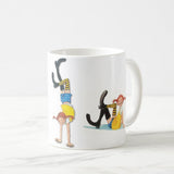 "Pippi Langstrumpf" / Taza, Tazón con texto / Tasse mit Beschriftung
