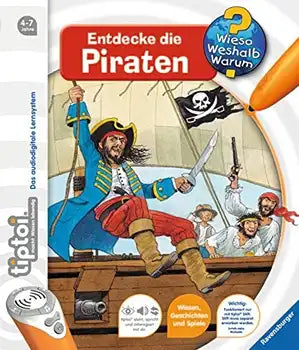 Tiptoi Wieso? Weshalb? Warum? Entdecke die Piraten 4-7
