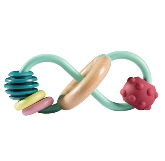 HAPE Eltern - Juguete mordedor y de agarre con forma de laberinto 3M+