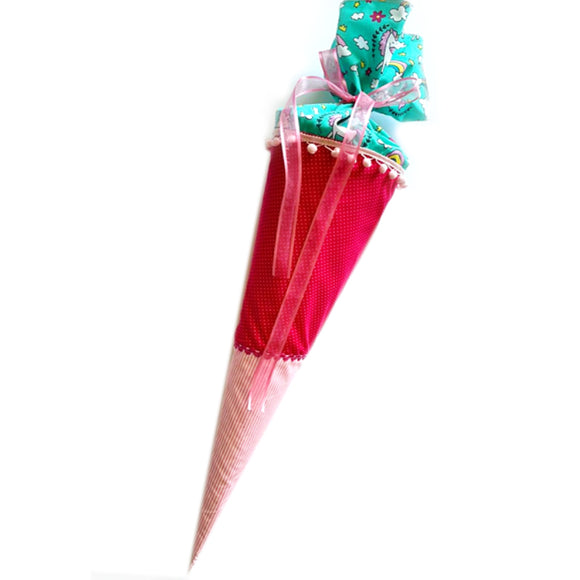 SCHULTÜTE AUS STOFF 70CM / CONO ESCOLAR RECUBIERTAS EN TELA - 70cm
