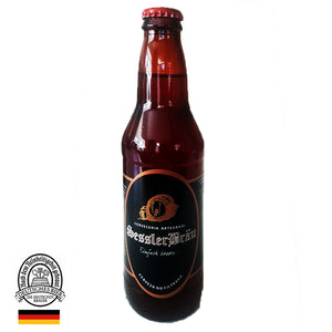 SesslerBräu - Bier Dunkle Ale / 330cc (roter Deckel) roja
