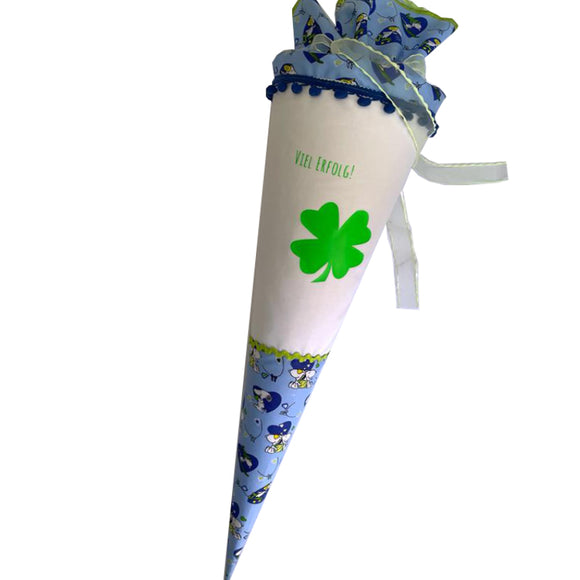 Schultüte aus Stoff 70cm / Cono escolar recubiertas en tela