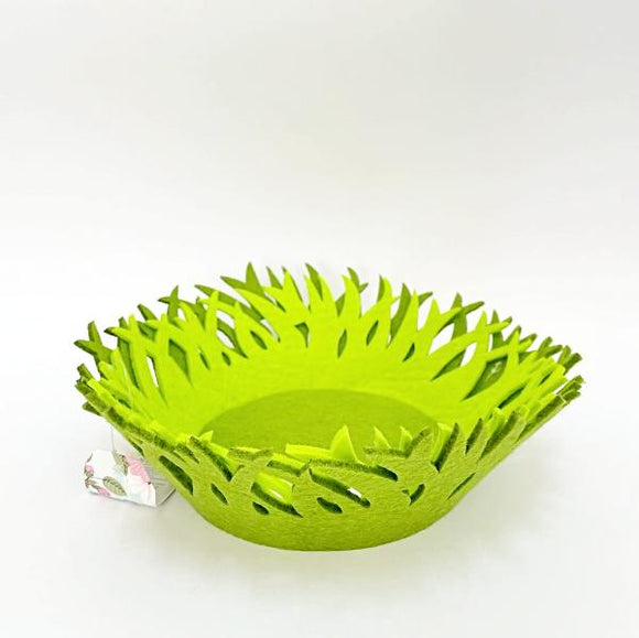 Deko-Graskörbchen 22,5 cm / Canastito de fieltro