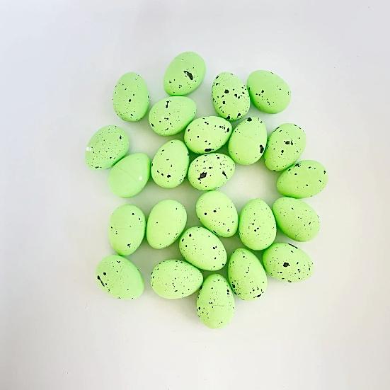 Deko Eier 24er, grün