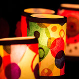 LED mit Befestigung, Licht für Laterne / Luz LED para linterna o globos