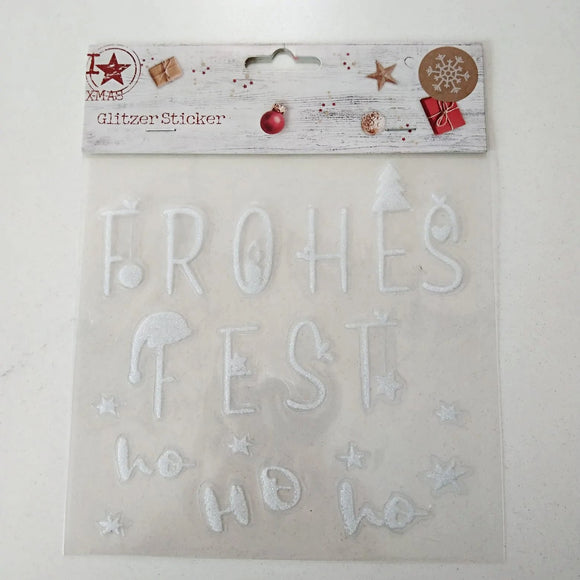 Glitzersticker 