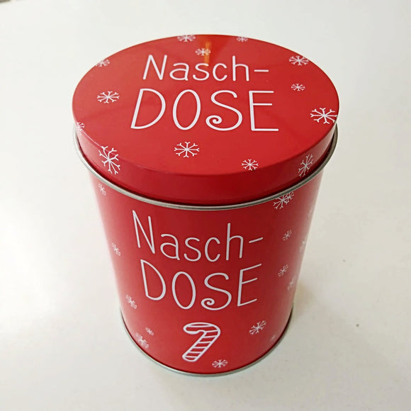 Naschdose - Keksdose aus Metall / Tarro para galletas de metal