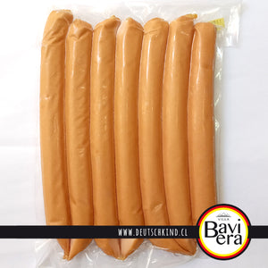 Vienesa Larga 550g - 7 unidades / Lange Wiener Würstchen