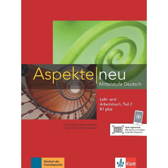 KLETT - Aspekte neu B1 plus. Mittelstufe Deutsch. Lehr- und Arbeitsbuch mit Audio-CD, Teil 2