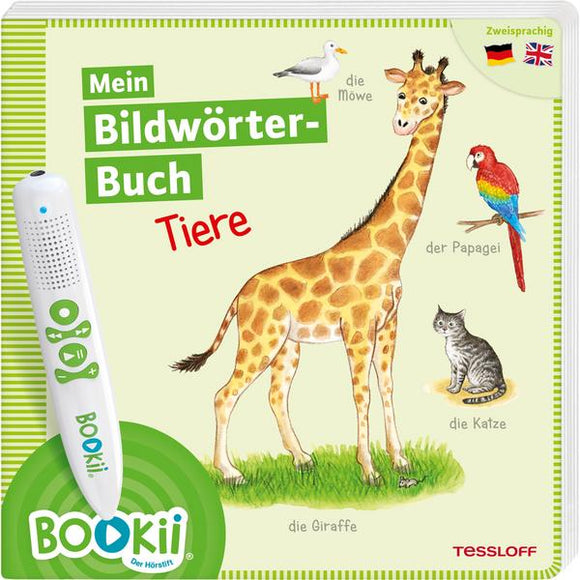 BOOKii Mein Bildwörter-Buch Tiere 3+