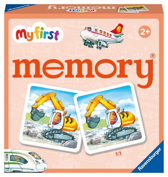 Ravensburger - My First memory Fahrzeuge 2+