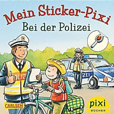 Mein Sticker Pixi: Bei der Polizei