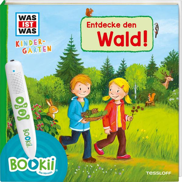 BOOKii WAS IST WAS Kindergarten Entdecke den Wald 3+