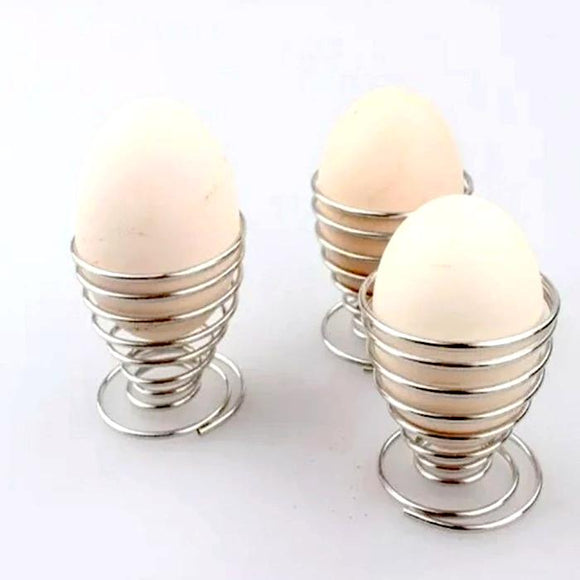 Huevera de metal, 3 unidades - Eierbecher aus Metal 3er Pack