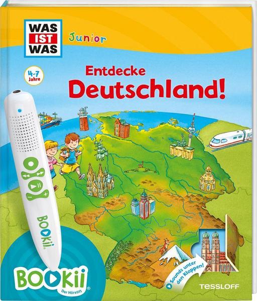 BOOKii WAS IST WAS Junior Entdecke Deutschland! +4