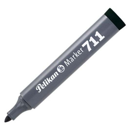 Pelikan - Marcador permanente 711 - Punta redonda, negro