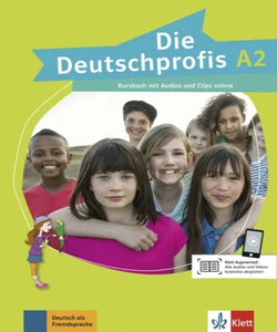 Klett - Die Deutschprofis A2 Kursbuch + Audios und Clips online 8+