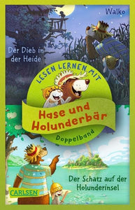 Doppelband zum Lesenlernen - Hase und Holunderbär: Der Schatz auf der Holunderinsel / Der Dieb in der Heide 6 - 8 Jahr(e)