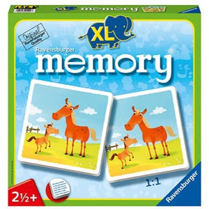 Ravensburger - Memory - Mi primer memorice XL Animales 2,5+