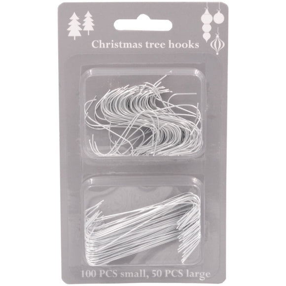 Weihnachtskugelhaken 150 Stück / Colgadores 150 Unidades