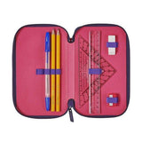 Herlitz - Estuche Doble escolar Ciervo / Doppeletui 23 tlg. Rehkitz