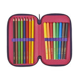 Herlitz - Estuche Doble escolar / Doppeletui 23 tlg. RENNAUTO