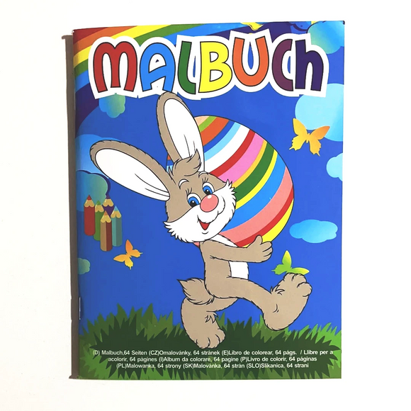 Malbuch Ostern 64 Seiten