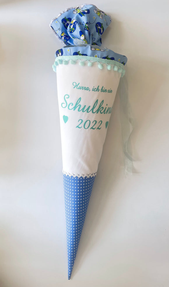 Kopie vonSchultüte aus Stoff 70cm / Cono escolar recubiertas en tela