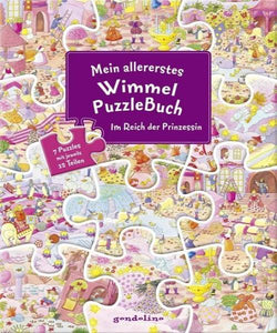 Mein allererstes WimmelPuzzleBuch - Im Reich der Prinzessin +3