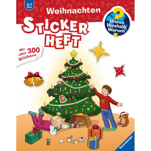 Wieso? Weshalb? Warum? Stickerheft: Weihnachten 4+