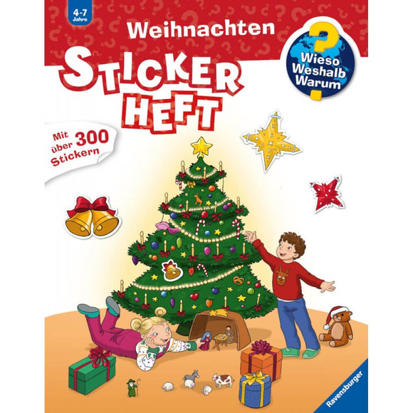 Wieso? Weshalb? Warum? Stickerheft: Weihnachten 4+