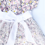 6 - 7 años (116-122cm) / Traje alemán para niñitas, vestido tradicional bávara con delantal / Kinder Dirndl mit Schürze