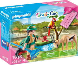 PLAYMOBIL® Playmobil® 70295 Familiy Fun Geschenkset Zoo, 4-10 Jahre