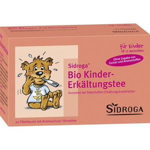 Sidroga Bio Kinder-Erkältungstee 20 Filterbeutel (ab 12 Monate)