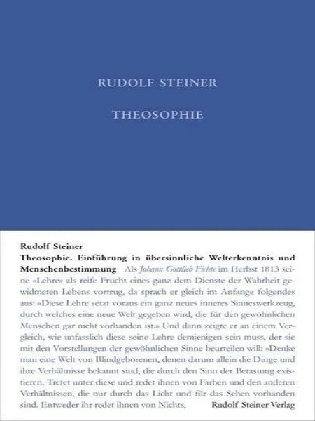 Theosophie Rudolf Steiner