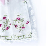 5-6 ( 110-116 cm ) / Traje alemán para niñitas, vestido tradicional bávara con delantal / Kinder Dirndl mit Schürze
